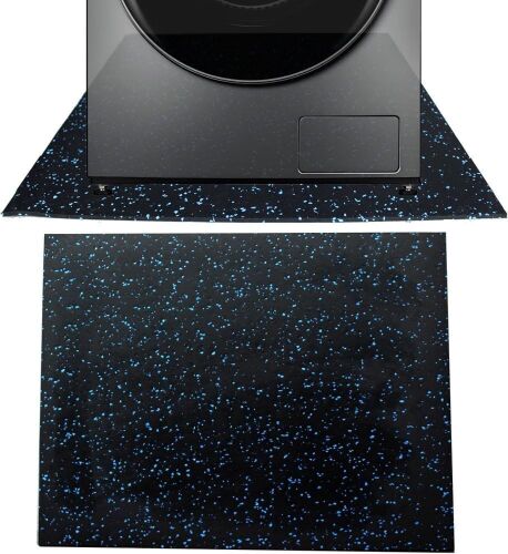 High-Density Rubber Washer Dryer Anti-Vibration Mat, 23.6 x 23.5 Inch - Lot 790