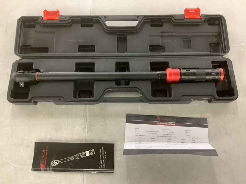 Suercup Torque Wrench - Image 1 - Lot 791