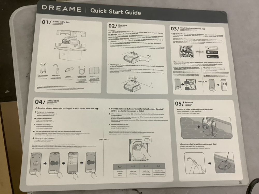 DREAME Z1 Pro Cordless Robotic Pool Cleaner - Image 6 - Lot 315