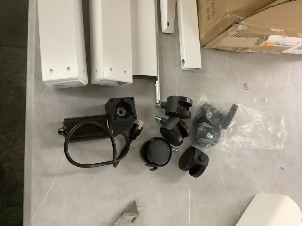 Electric Standing Desk with Wheels - Image 4 - Lot 406