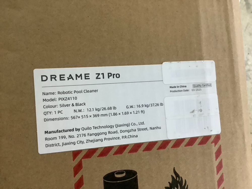 DREAME Z1 Pro Cordless Robotic Pool Cleaner - Image 11 - Lot 311