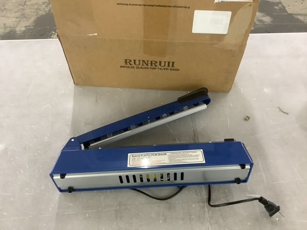 Impulse Heat Sealer for Sealing Plastic/PE PP Bags - Image 1 - Lot 320