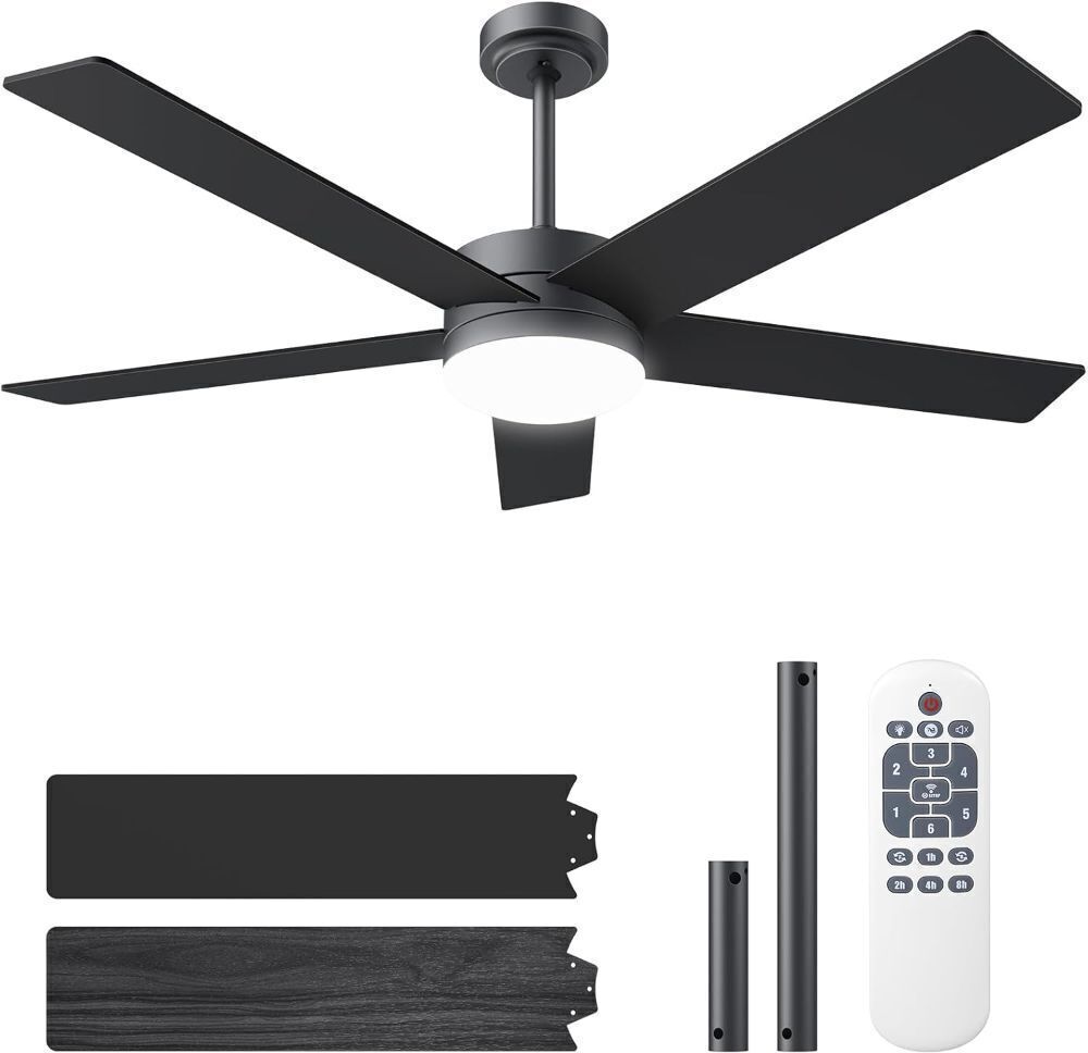 52 inch Ceiling Fan with Light - Image 1 - Lot 407