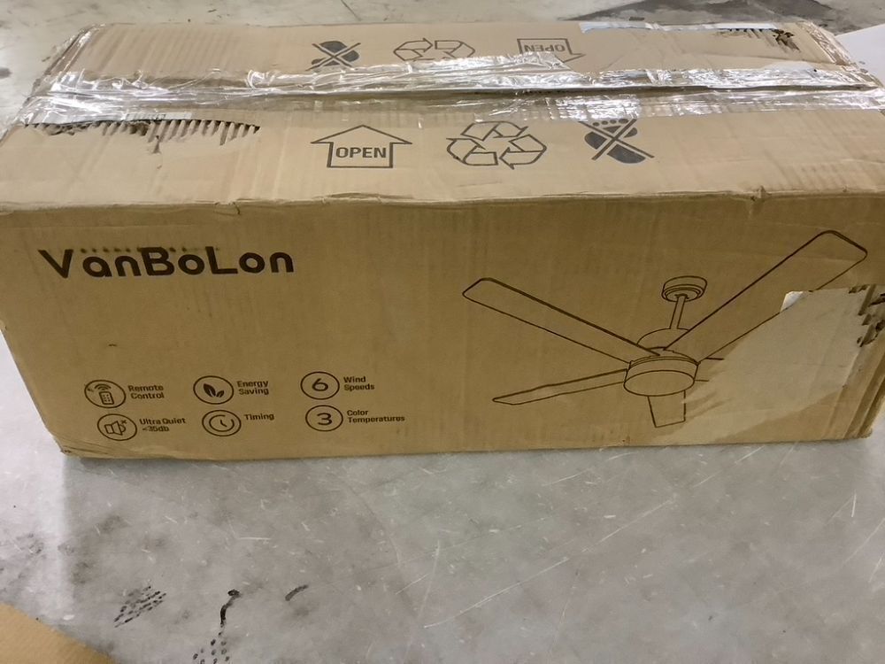 52 inch Ceiling Fan with Light - Image 9 - Lot 407