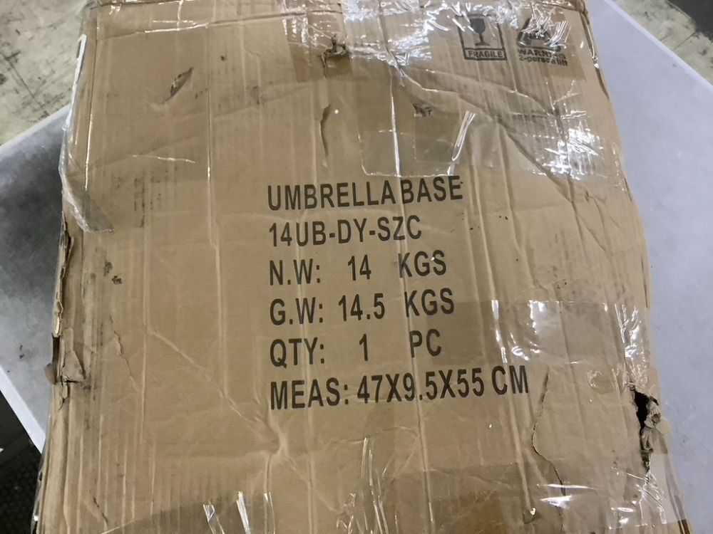 Sunnyglade 18" 30.2-lbs Heavy Duty Round Antiqued Umbrella Base - Bronze - Image 7 - Lot 608