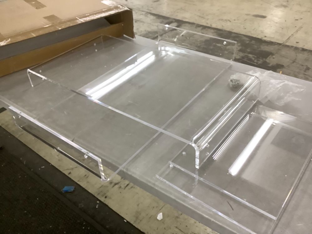 Acrylic Coffee Table - Image 3 - Lot 222
