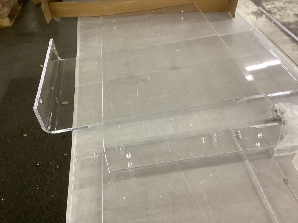 Acrylic Coffee Table - Image 4 - Lot 222