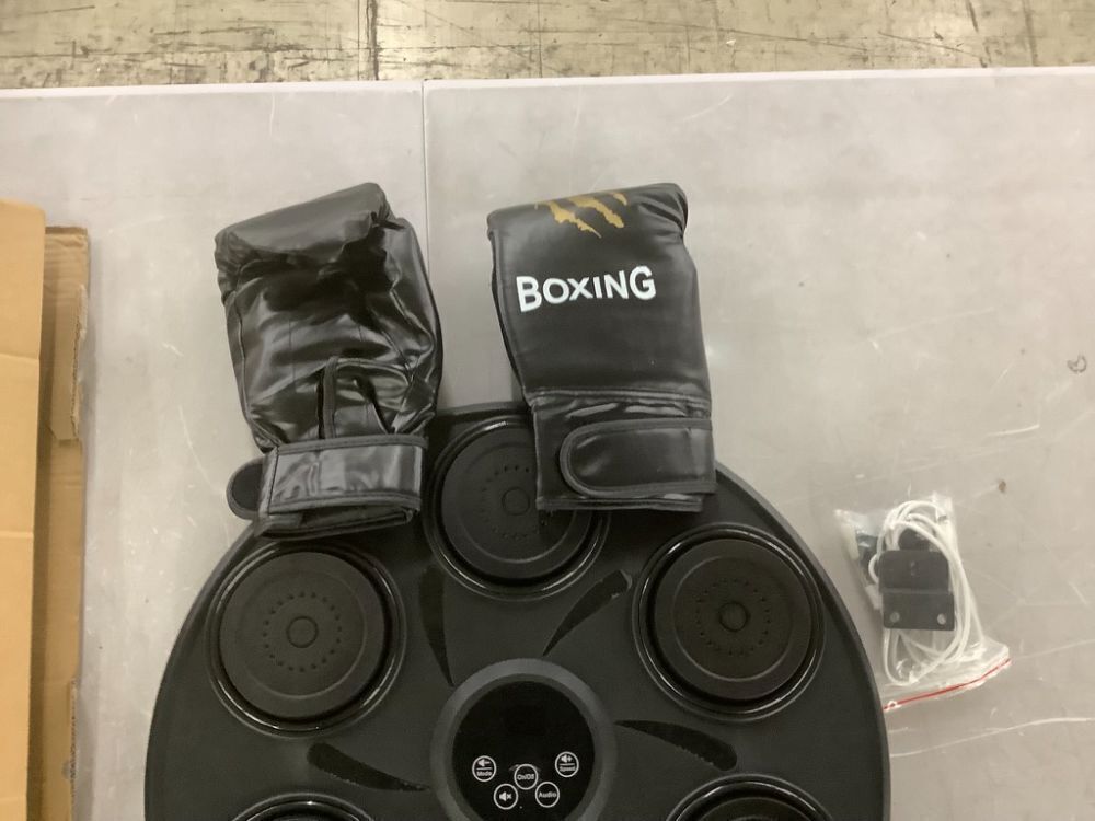 Music Boxing Machine with Boxing Gloves - Image 2 - Lot 126