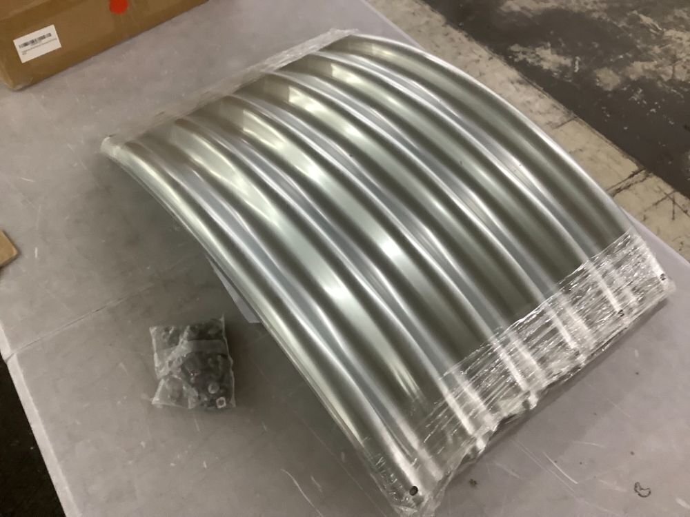 48" Round Galvanized Fire Pit Ring - Image 3 - Lot 225