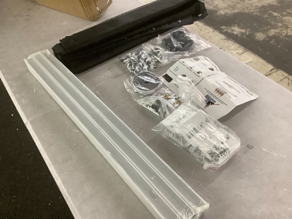 Sliding Garage Door Screen with Track - Image 3 - Lot 327