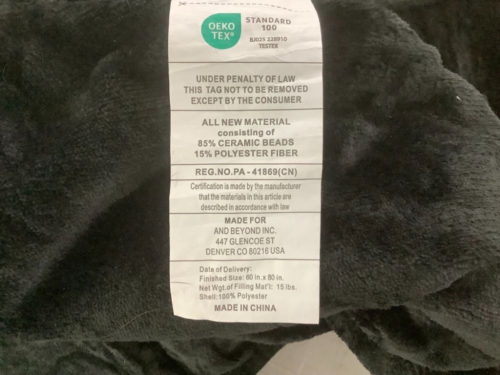 Weighted Blanket, 60" x 80", 15lb - Image 4 - Lot 328