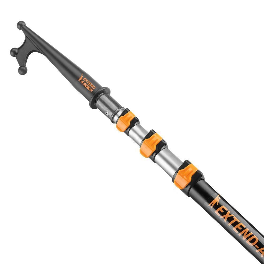 Extend-a-Reach Telescoping Boat Hook Pole for Docking, 12' Extension Pole - Image 1 - Lot 423