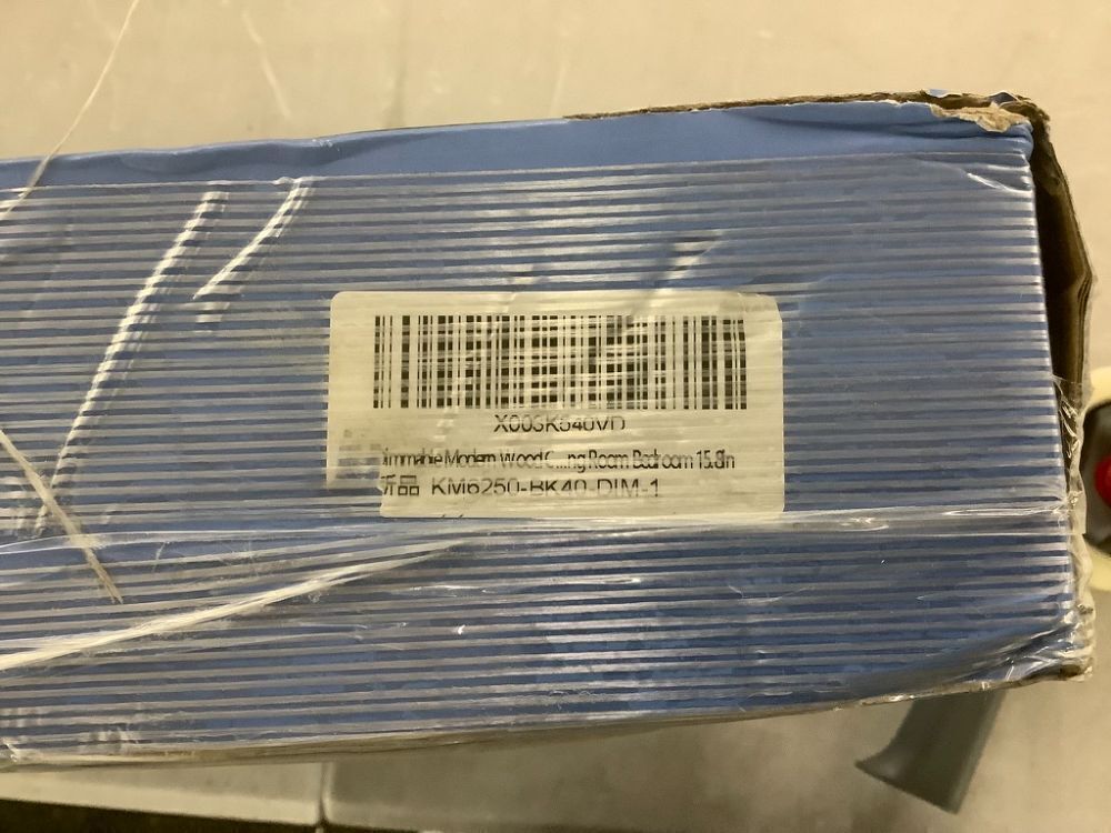 Dimmable Modern Wood Ceiling Light 15.8" - Image 8 - Lot 426