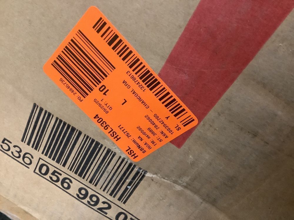 Noble House Charcoal Gray Tufted Back Fabric Recliner - Image 6 - Lot 62JF