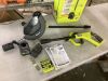 RYOBI ONE+ 18V 9 in. Cordless Battery Edger with 2.0 Ah Battery and Charger - Thumbnail 2