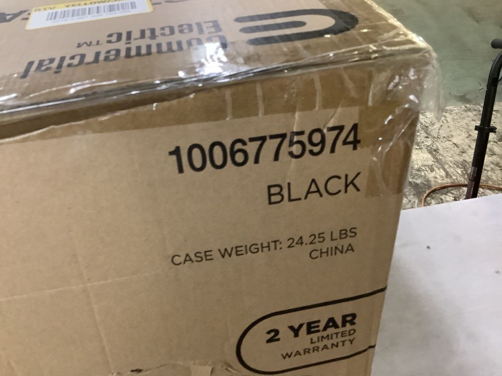 Commercial Electric 20 in. Oscillating Pedestal Fan with Adjustable Height in Black - Image 3 - Lot 96JF