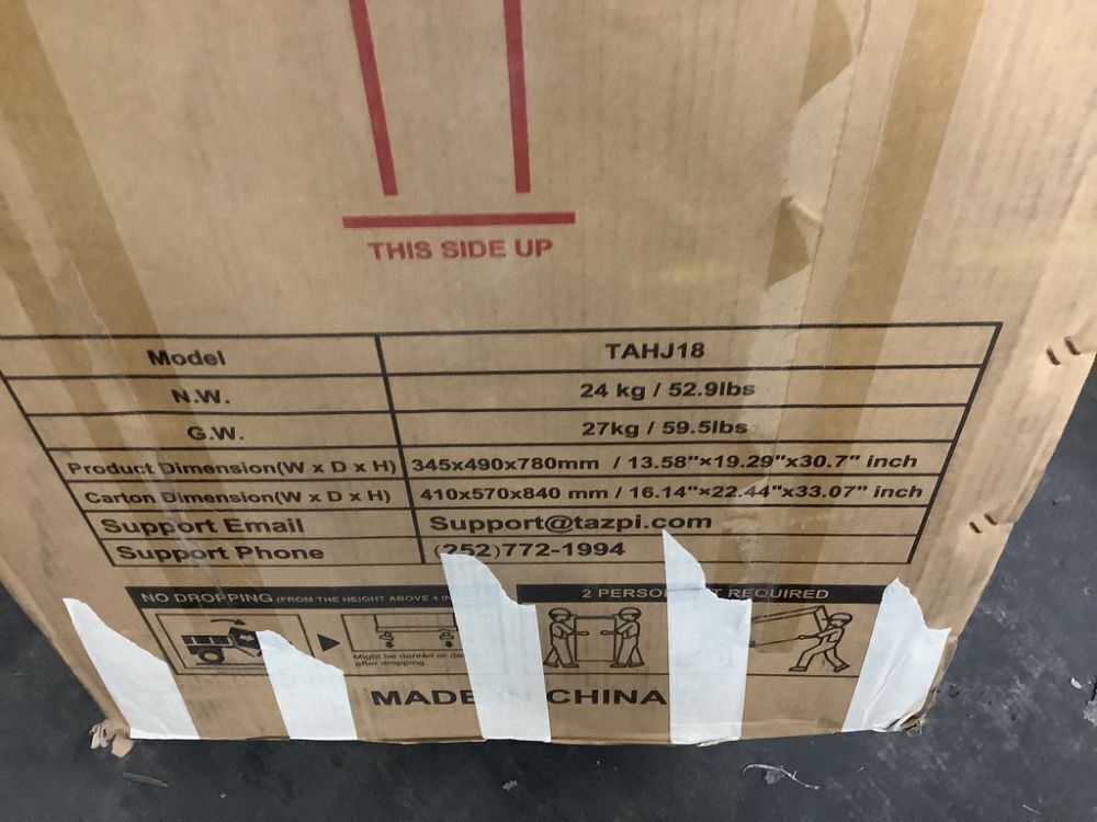 13.6 in. Black Freestanding Beverage Center 18-Bottle Wine Cooler with Interior Light - Damaged Hinge - Image 11 - Lot 98JF