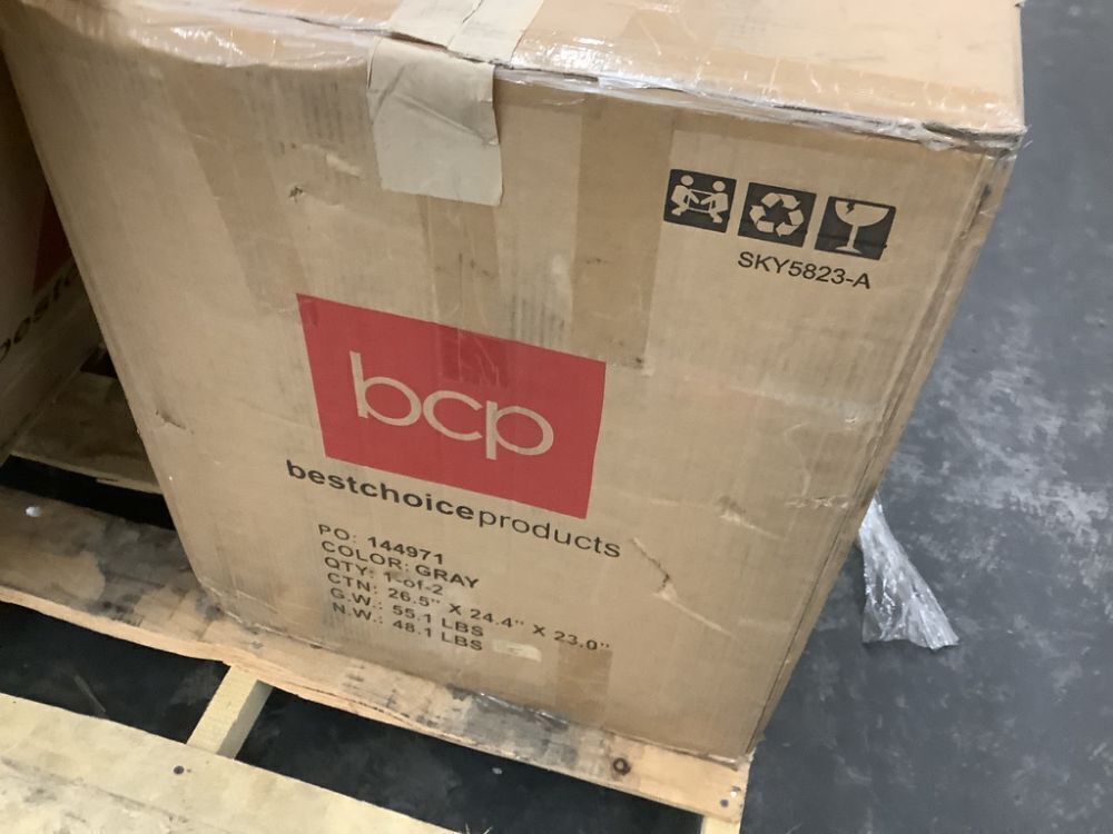 5-Piece Wicker Patio Dining Table Set w/ 4 Chairs - Image 3 - Lot 9