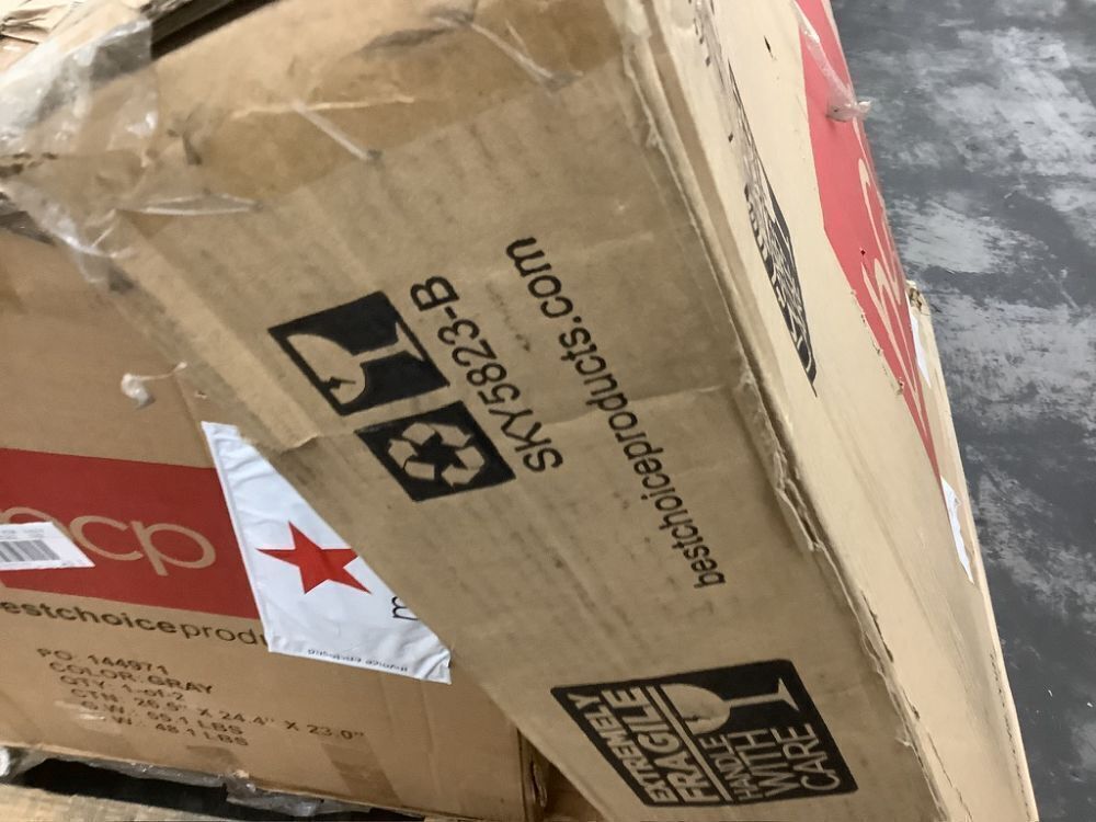 5-Piece Wicker Patio Dining Table Set w/ 4 Chairs - Image 5 - Lot 9