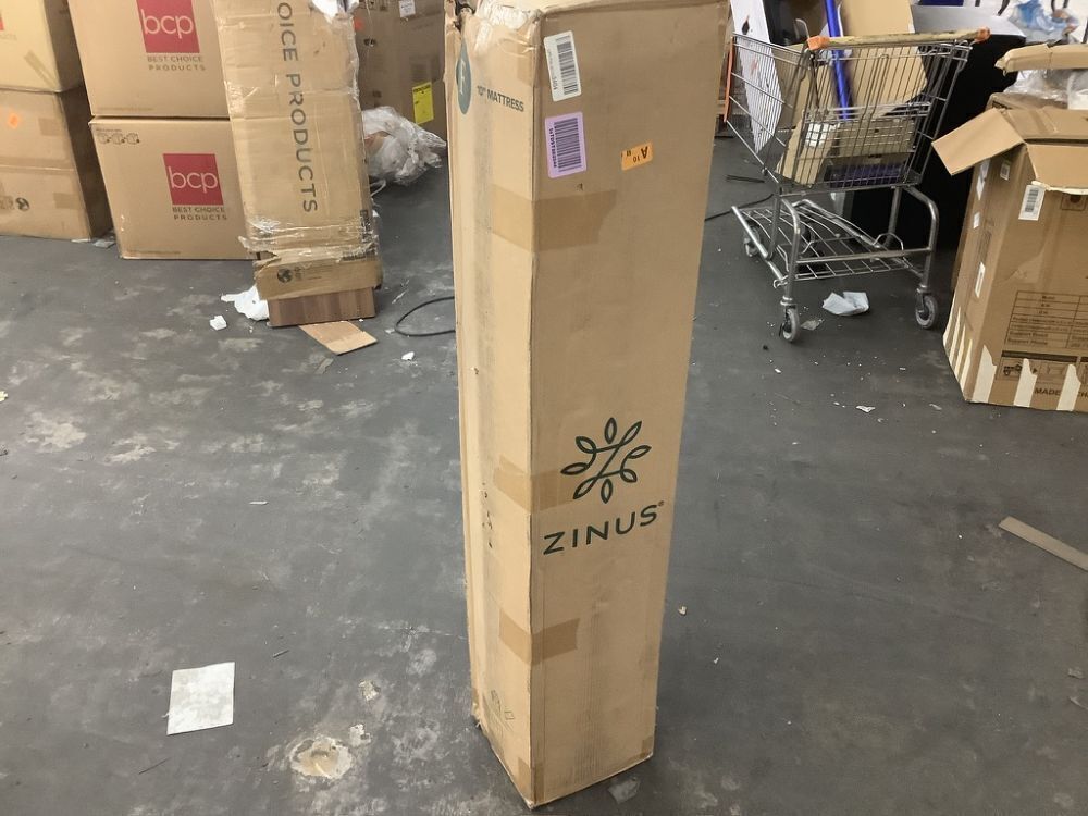 ZINUS 10 Inch Green Tea Cooling Memory Foam Mattress - Image 2 - Lot 82JF