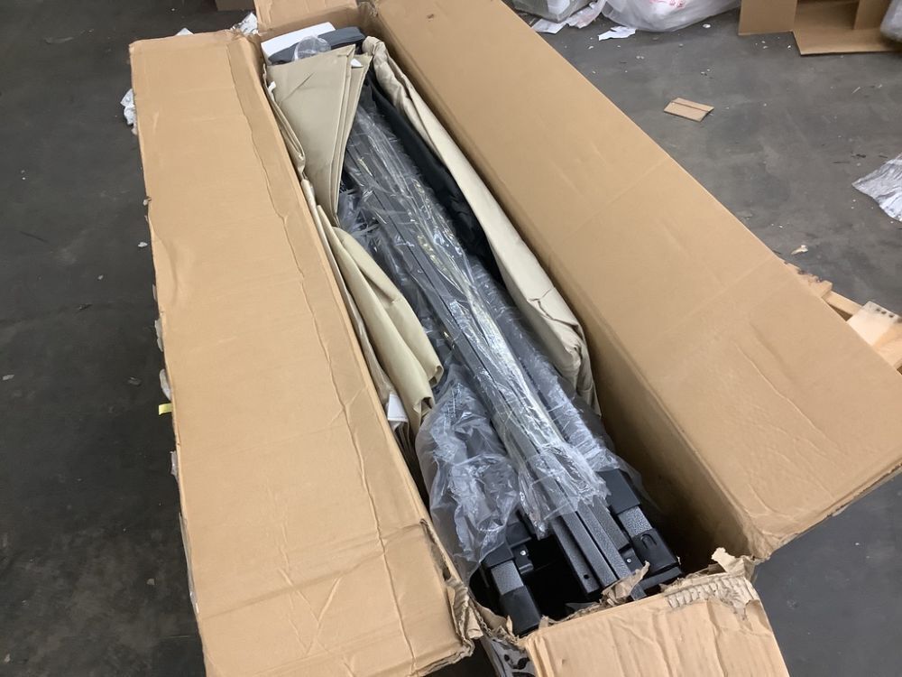 COBIZI 10x20 Pop Up Canopy Tent Heavy Duty with Awning, Sidewalls, Waterproof UPF 50+ - Image 4 - Lot 37JF