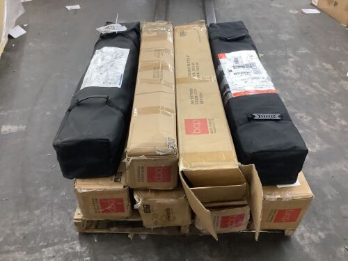 Lot of (8) 10 x 10 Pop Up Canopies - Uninspected - Lot 78