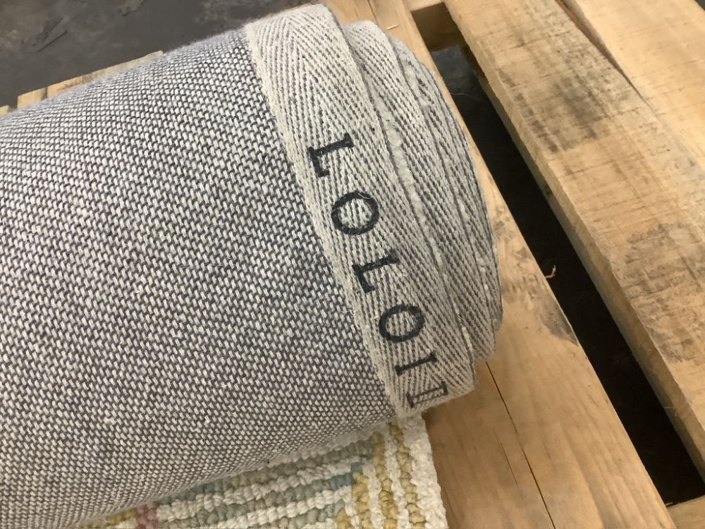 Loloi Spectrum Ivory/Blue/Orange Wool Handmade Area Rug, 8'6" x 12' - Image 4 - Lot 79JF