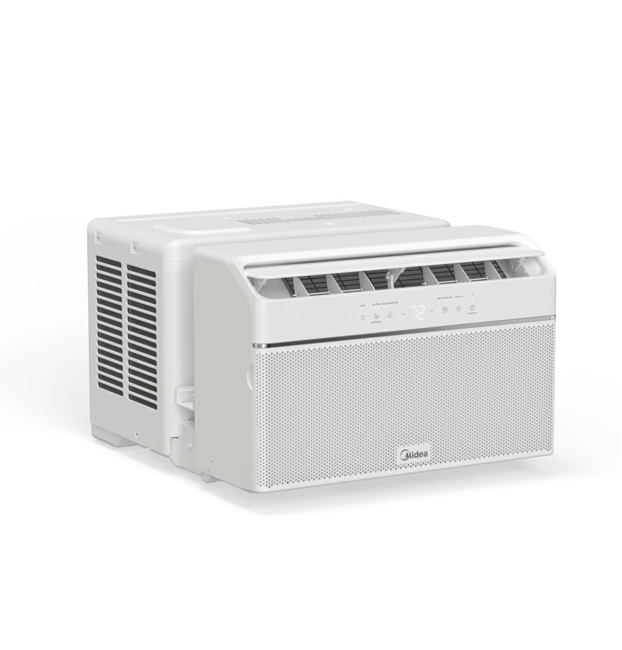 Midea 12,000 BTU DOE U-Shaped Smart Window Air Conditioner, for spaces up to 350 sq. ft. - Image 1 - Lot 65JF