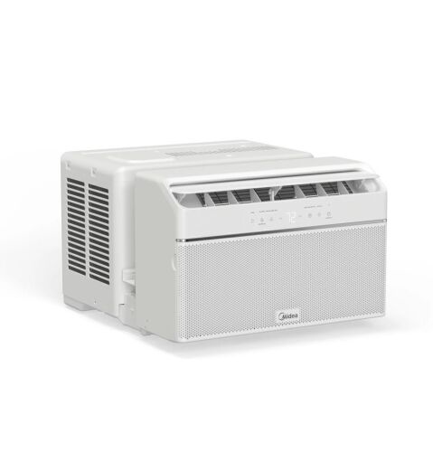 Midea 12,000 BTU DOE U-Shaped Smart Window Air Conditioner, for spaces up to 350 sq. ft. - Lot 65JF