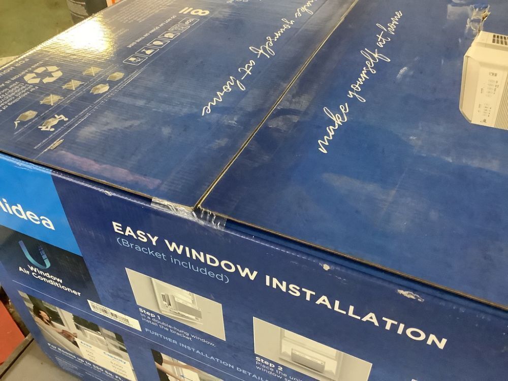 Midea 12,000 BTU DOE U-Shaped Smart Window Air Conditioner, for spaces up to 350 sq. ft. - Image 4 - Lot 65JF
