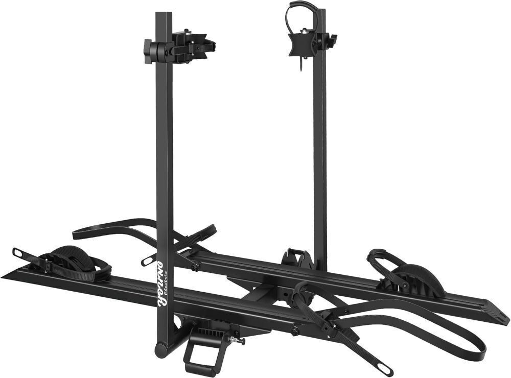 Young E-Bike Rack Hitch Mount Platform Style fits E-Bike with Up to 5-inch Fat Tire, 200 lbs Capacity - Image 1 - Lot 68JF