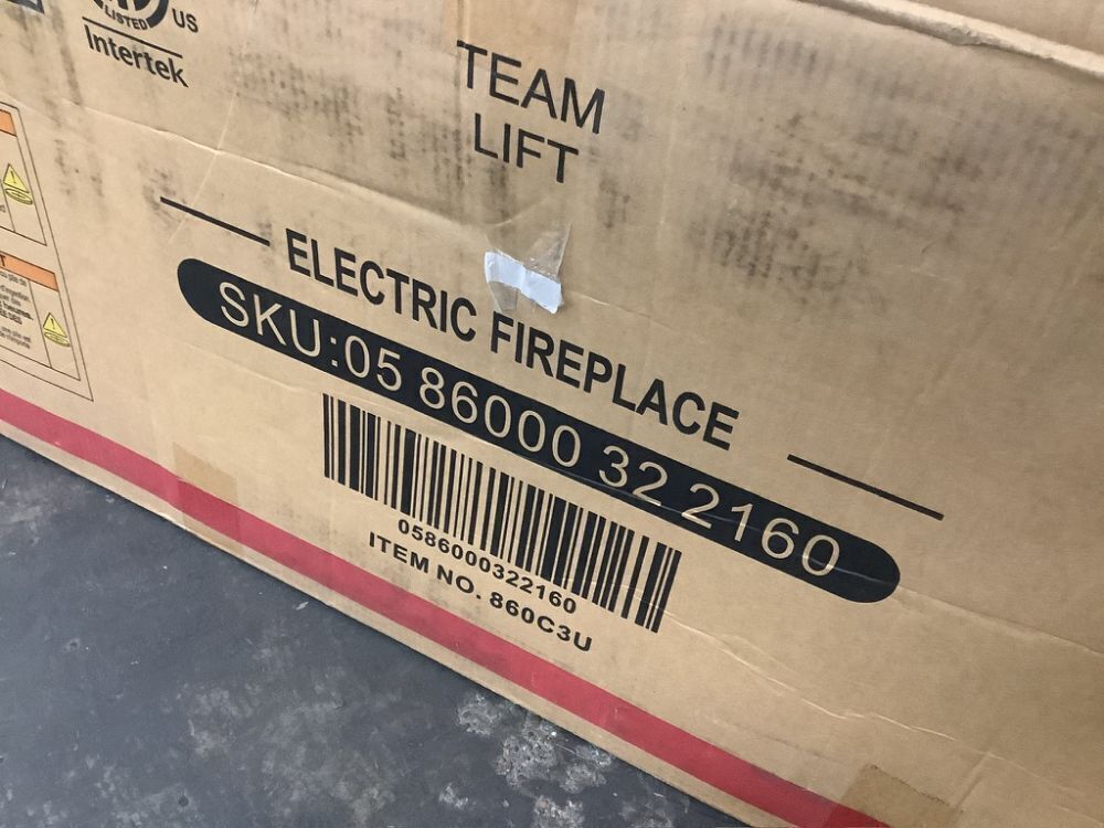 R.W.FLAME 60" Recessed and Wall Mounted Electric Fireplace - Image 3 - Lot 60JF