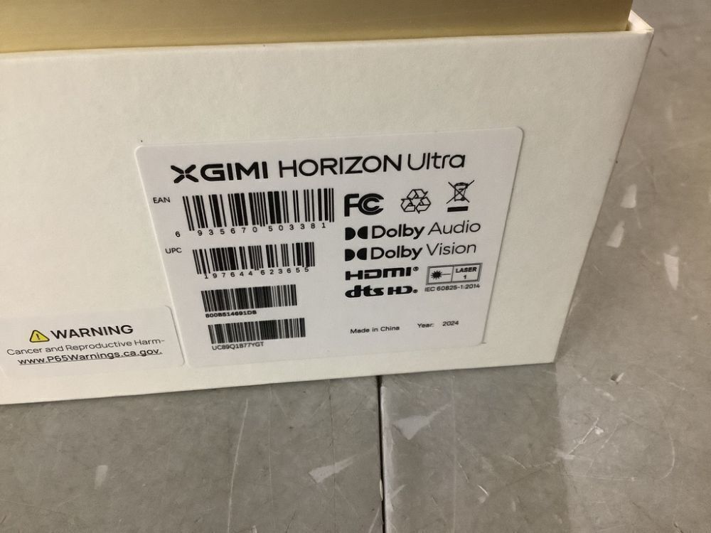 XGIMI HORIZON Ultra 4K Projector, Dolby Vision, 2300 ISO Lumens, 2 x 12W Harman Kardon Speakers, WiFi and Bluetooth, Dual Light, Active 3D, 200" - Image 14 - Lot 6