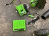 Greenworks 48V Electric 20" Steel Deck Push Mower, 12" String Trimmer, 320 CFM Blower, 3 Batteries & 2 Chargers - Thumbnail 5