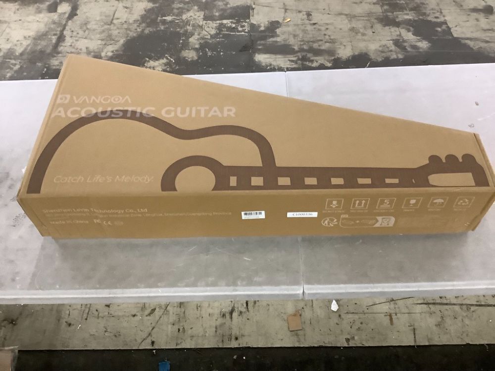 Vangoa 3/4 Steel-String Electric Acoustic Guitar, 36 Inch - Image 2 - Lot 130