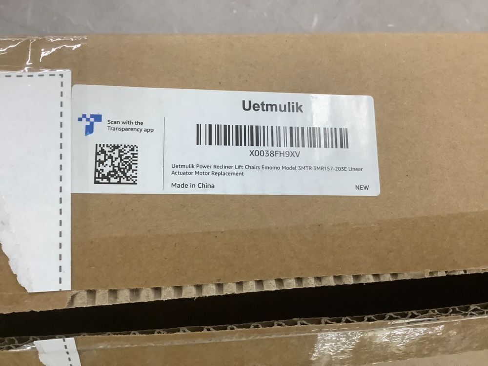 Uetmulik Power Recliner Lift Chairs Emomo Model 3MTR 3MR157-203E Linear Actuator Motor Replacement - Image 5 - Lot 724
