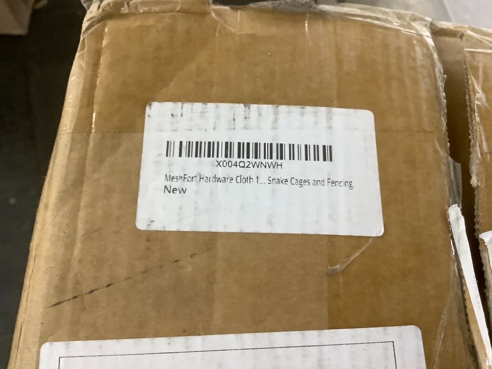 MeshFort Hardware Cloth 1/2 Inch Mesh 48" x 100 ft - Image 5 - Lot 324