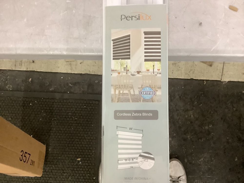 Persilux Cordless Zebra Blinds - Image 2 - Lot 424