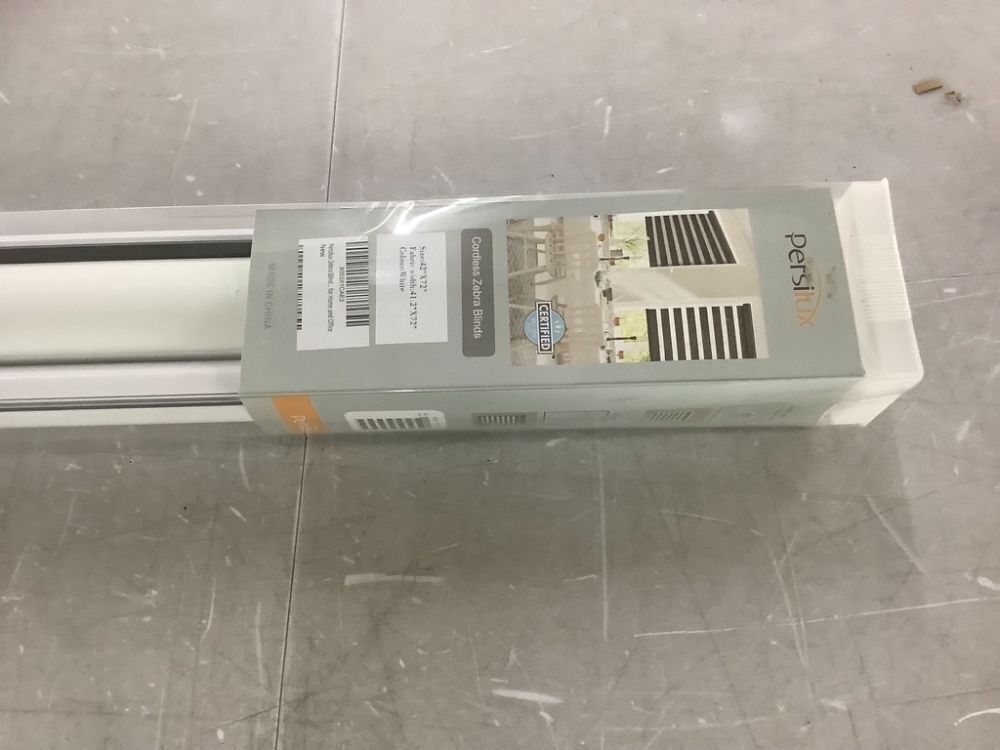 Persilux Cordless Zebra Blinds, 42" x 72" - Image 3 - Lot 725