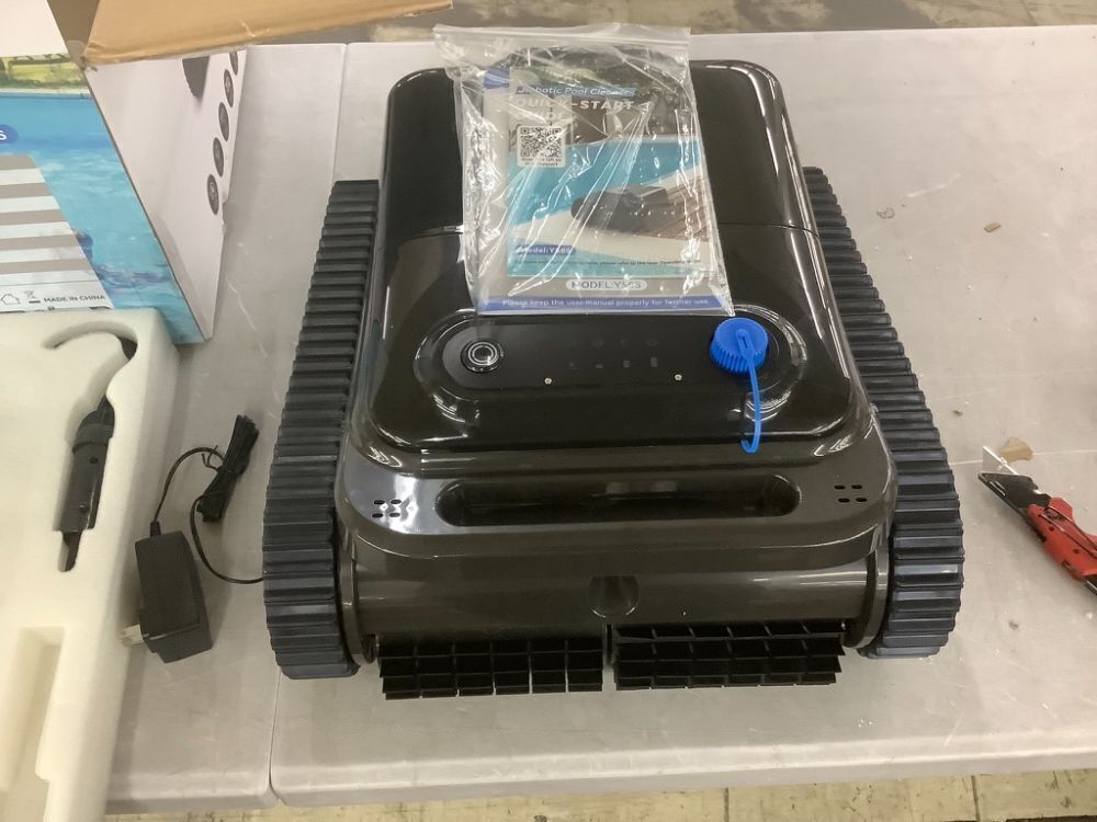 OUCAXIA Y50S Robotic Pool Cleaner, Wall-Climbing with Scrubber Brushes, Smart Path Navigation, for Inground Pools up to 2000 Sq.ft - Image 4 - Lot 230