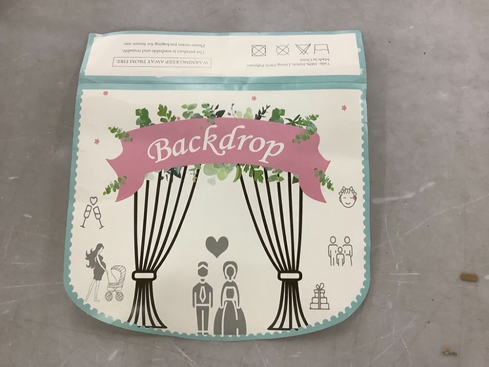 Fabric Backdrop, White, Unknown Size - Image 4 - Lot 726