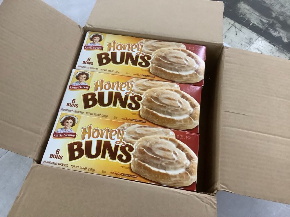 Case of (6) Little Debbie Honey Buns, Best By 10/24/25 - Image 1 - Lot 727