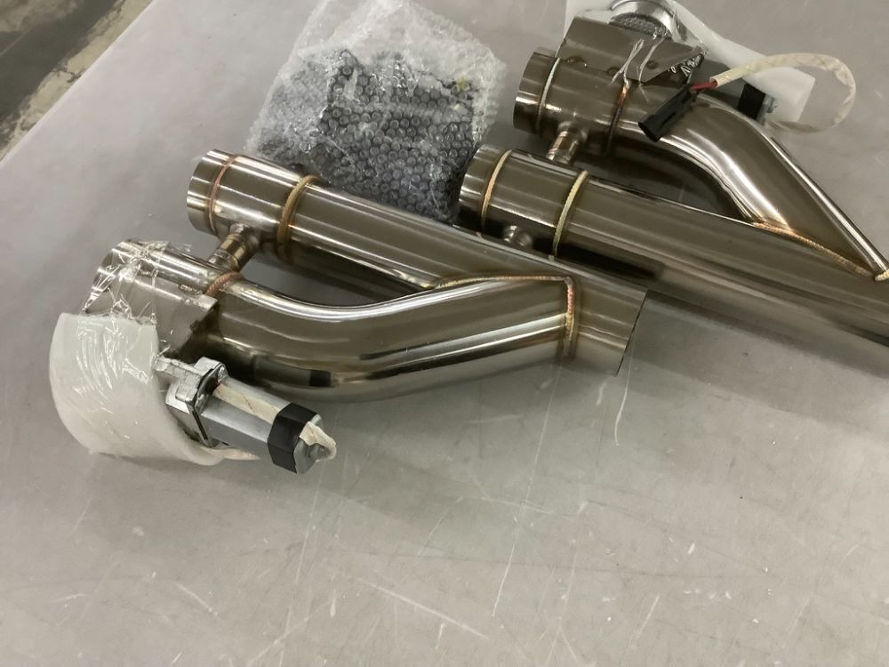 PQY Universal 2.5 Inch Stainless Steel Exhaust Pipe Kit, 2 pc - Image 5 - Lot 330