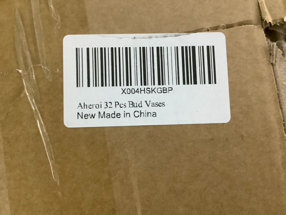 Glass Bud Vases, 32 pc - Image 6 - Lot 412