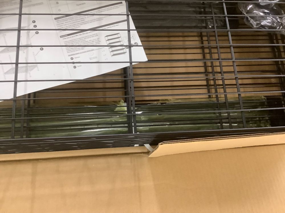 4 Tier Metal Storage Shelves, 13.8" D x 35.4" W x 59.5" H - Image 6 - Lot 629