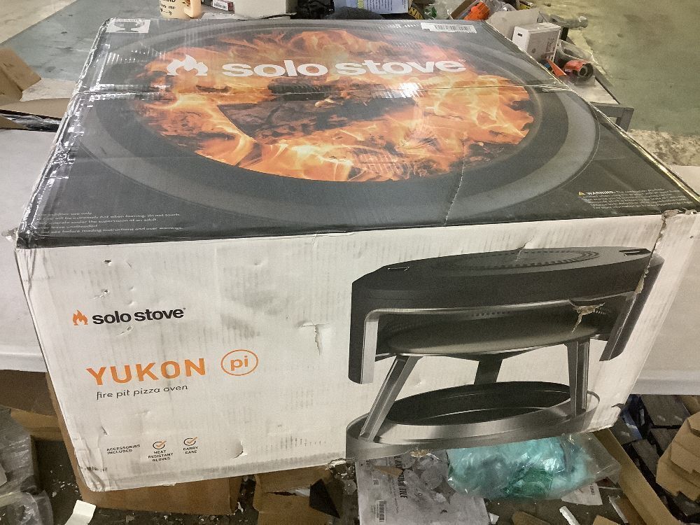 Solo Stove Pi Fire Wood Burning Pizza Oven Attachment with Cordierite Pizza Stone - Image 2 - Lot 14JF