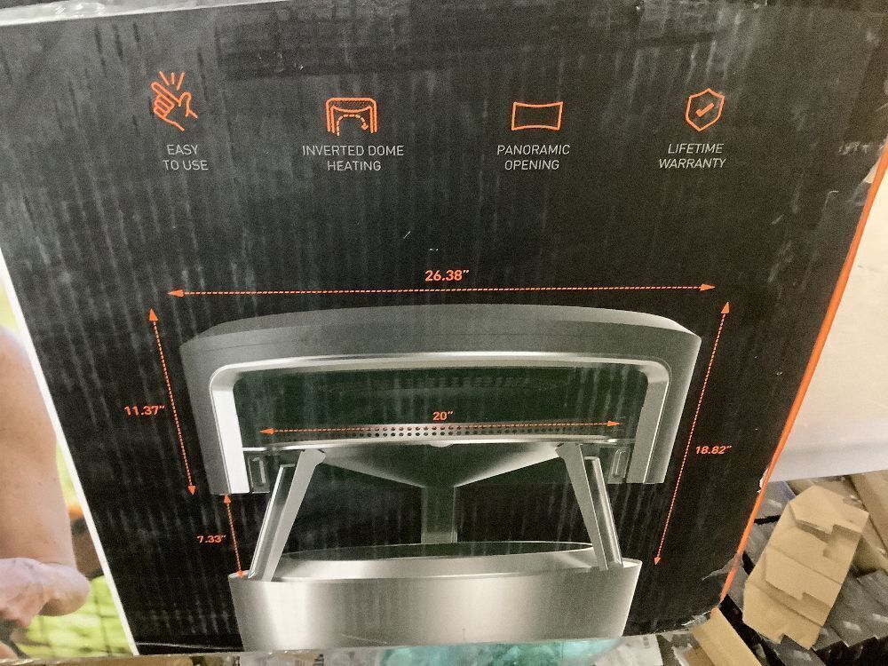 Solo Stove Pi Fire Wood Burning Pizza Oven Attachment with Cordierite Pizza Stone - Image 6 - Lot 14JF