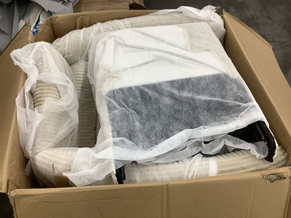 Lazzara Turbo Beige Corduroy Fabric Manual Swivel Glider Recliner - Image 3 - Lot 15JF