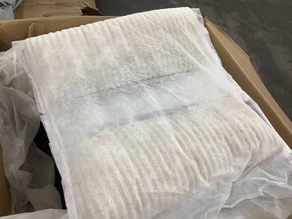 Lazzara Turbo Beige Corduroy Fabric Manual Swivel Glider Recliner - Image 4 - Lot 15JF