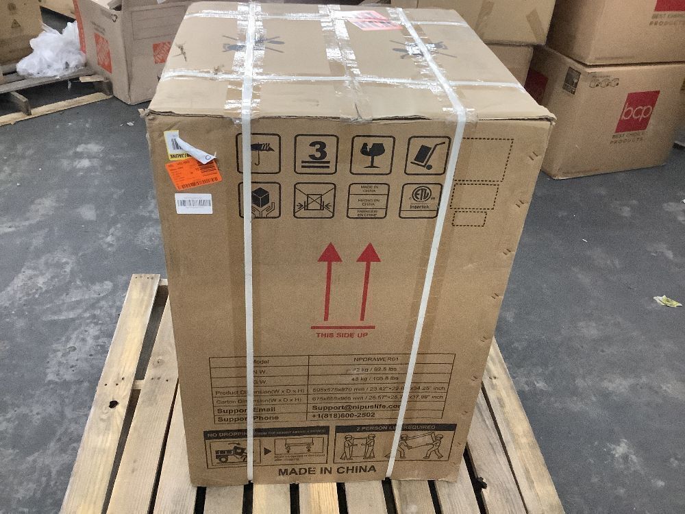 Nipus 23.4 in. 230 Plus Cans Dual Zone Beverage Refrigerator with 2-Drawers in Silver Stainless Steel Built-in Beverage Cooler - Image 5 - Lot 16JF